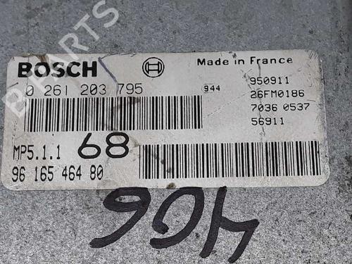 Engine control unit (ECU) PEUGEOT 406 (8B) 1.8 16V | BP1432768M57 