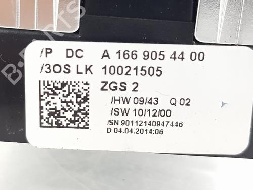 Left front window switch MERCEDES-BENZ M-CLASS (W166)  | BP38014899I27  - Image 6