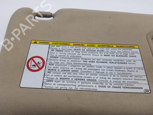 Right sun visor TOYOTA LAND CRUISER PRADO (_J15_) 3.0 D-4D (KDJ150_, KDJ150, KDJ155) | BP26166709I2 