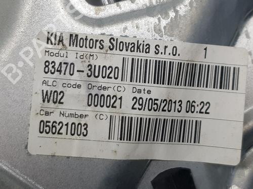 Rear left window mechanism KIA SPORTAGE III (SL) 1.7 CRDi | BP11843429C24 