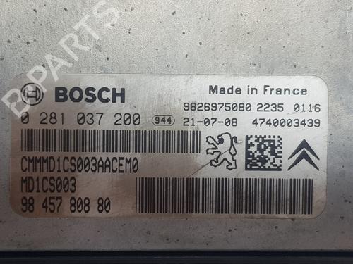 Engine control unit (ECU) PEUGEOT EXPERT Van (V_) | BP33464511M57 - Image 3