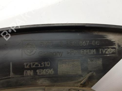 Rear left wheel arch trim BMW X3 (E83) 2.0 d | BP16124205C136 