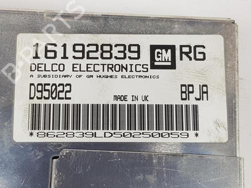 Engine control unit (ECU) OPEL ASTRA F Hatchback (T92)  | BP10719186M57 
