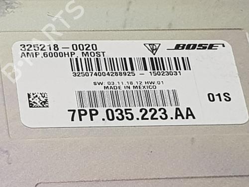 Electronic module PORSCHE PANAMERA (970) 3.0 D | BP37161277M83 - Image 3