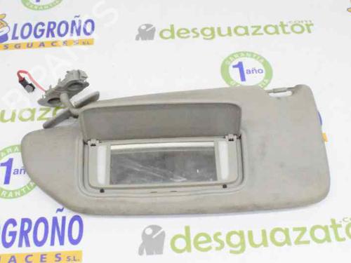 Left sun visor VOLVO XC90 I (275) D5 AWD (185 hp) 31403636   | 31403636   | 31403635   |