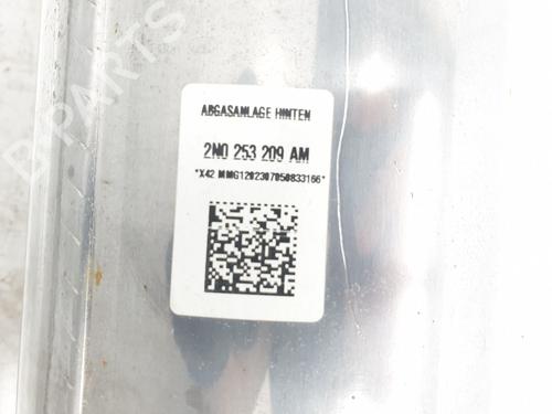 Exhaust system VW CRAFTER Platform/Chassis (SZ_)  | BP29535026M121 