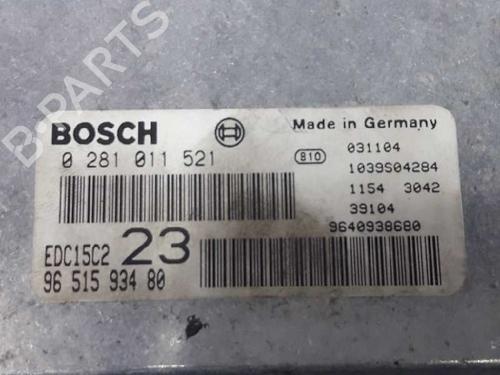 Engine control unit (ECU) CITROËN XSARA PICASSO (N68) 2.0 HDi | BP5337988M57 