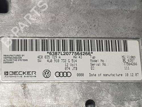 Electronic module AUDI Q7 (4LB) 3.0 TDI quattro | BP37014609M83 - Image 4