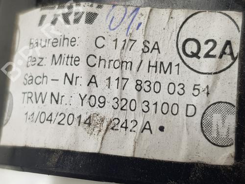 Air vent MERCEDES-BENZ CLA Coupe (C117) CLA 220 CDI / d (117.303) | BP20197375I21 