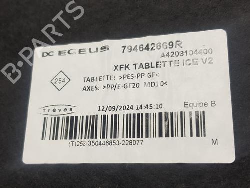 Rear parcel shelf RENAULT KANGOO III MPV | BP33625729C85 - Image 4