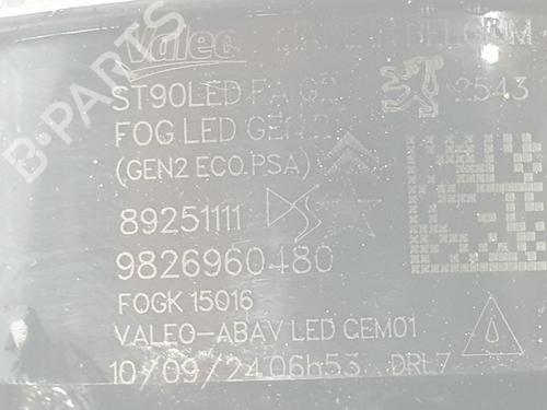 Left front fog light CITROËN C4 III (BA_, BB_, BC_) 1.5 BlueHDi 130 (BBYHZB) | BP36569944C30 - Image 4