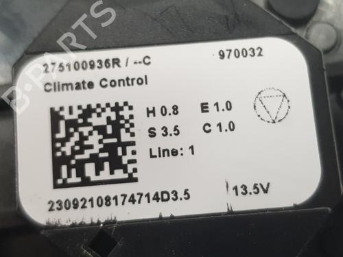 Climate control RENAULT ARKANA I (LCM_, LDN_) 1.6 E-TECH 145 (LDMU) | BP16845073I5 