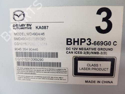 Radio MAZDA 3 (BM, BN) 2.2 D | BP20197215E6 