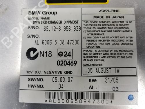 Radio BMW 5 (E60) 525 d | BP9097634E6 