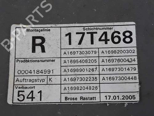 Rear right window mechanism MERCEDES-BENZ A-CLASS (W169) A 180 CDI (169.007, 169.307) | BP771717C25 