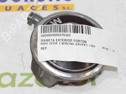Used Tailgate handle BMW 1 (E87) 118 d (122 hp) 1636803