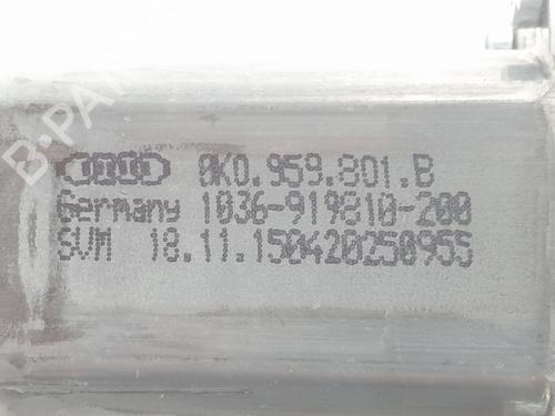 Left rear window motor AUDI A6 C7 (4G2, 4GC) 2.0 TDI | BP29409602E23 