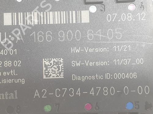 Electronic module MERCEDES-BENZ M-CLASS (W166) ML 250 CDI / BlueTEC 4-matic (166.004, 166.003) | BP34267405M83 - Image 2