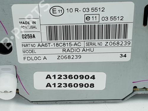 Radio FORD FIESTA VI (CB1, CCN) 1.4 TDCi | BP22769532E6 