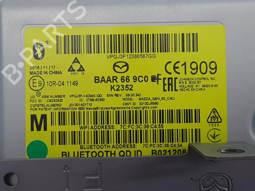 Electronic module MAZDA 6 Estate (GJ, GL) 2.2 D | BP32672312M83  - Image 9