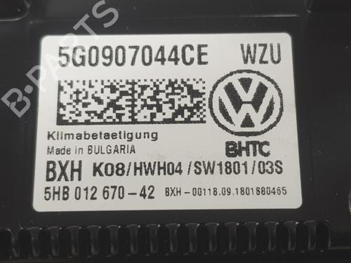 Climate control VW GOLF VII (5G1, BQ1, BE1, BE2) 2.0 TDI | BP11115337I5 