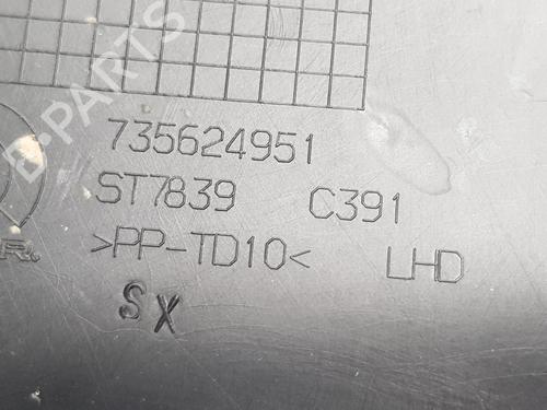 Door moulding trim FIAT 500 (312_) 1.2 LPG (312AXA1A) | BP15713711C150
