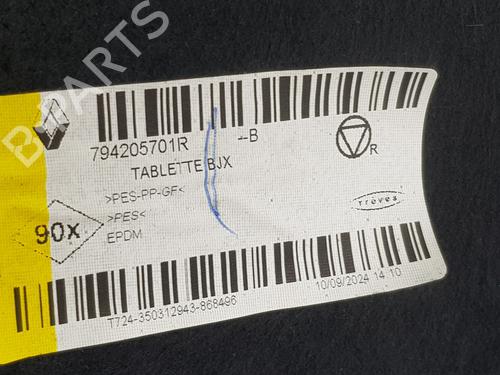 Rear parcel shelf DACIA SANDERO III | BP32679418C85