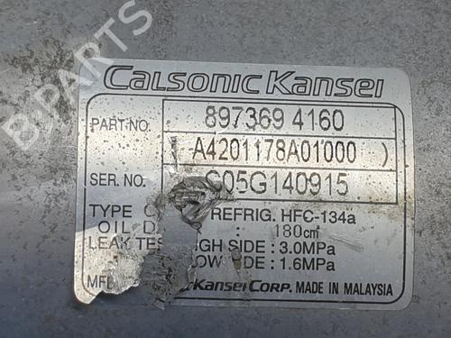 AC Kompressor ISUZU D-MAX I (TFR, TFS) 3.0 DiTD 4x4 (TFS77H) | BP29436059M34 