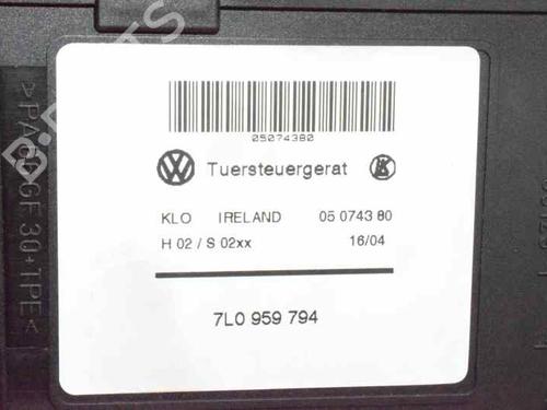 Right rear window motor VW TOUAREG (7LA, 7L6, 7L7) 2.5 R5 TDI | BP1483412E22 