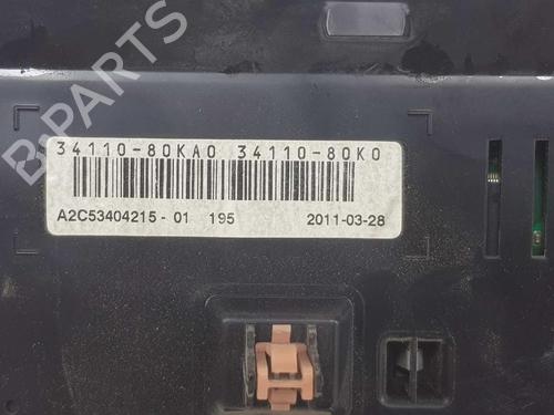 Instrument cluster SUZUKI GRAND VITARA II (JT, TE, TD) 1.9 DDiS All-wheel Drive (JT419, TD44, JB419WD, JB419XD,... | BP7038194C47