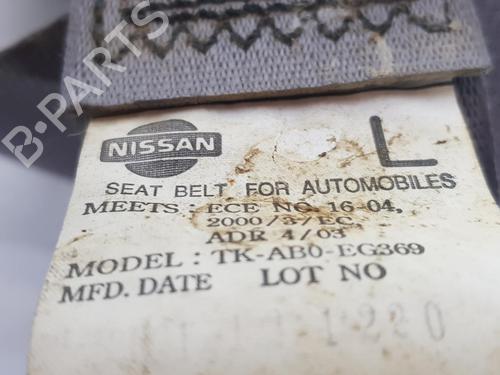 Rear left seatbelt NISSAN NAVARA (D22) 2.5 D 4x4 | BP8847938I29 