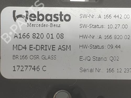 Sunroof engine MERCEDES-BENZ M-CLASS (W166) ML 250 CDI / BlueTEC 4-matic (166.004, 166.003) | BP34266582M60 - Image 3