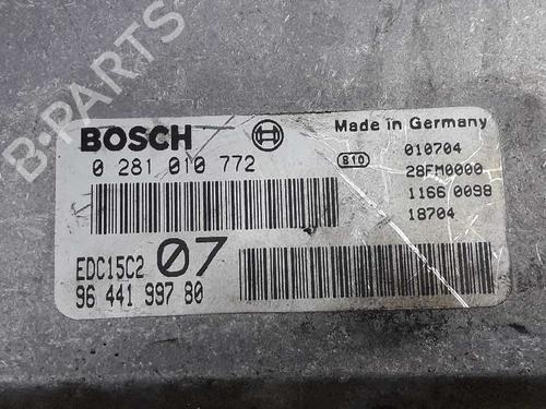 Engine control unit (ECU) PEUGEOT 406 (8B) 2.2 HDi | BP3491280M57 