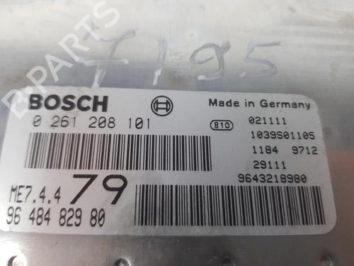Engine control unit (ECU) PEUGEOT 206 SW (2E/K) 1.6 16V | BP17862777M57 