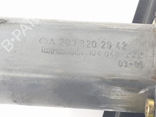 Rear left window mechanism MERCEDES-BENZ C-CLASS (W203) C 220 CDI (203.008) | BP15255076C24 