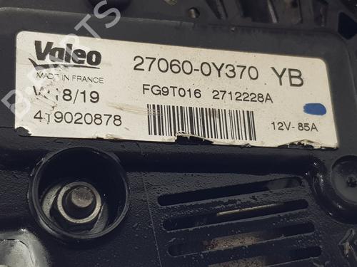 Alternator TOYOTA YARIS (_P13_) 1.5 (NSP131_) | BP21595481M7 
