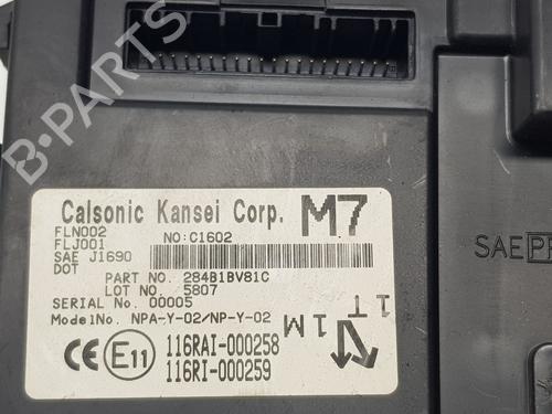 Electronic module NISSAN JUKE (F15)  | BP29616981M83 