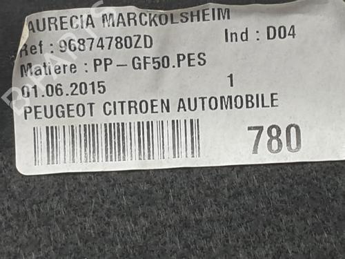 Rear parcel shelf CITROËN C4 II (NC_)  | BP29316537C85 