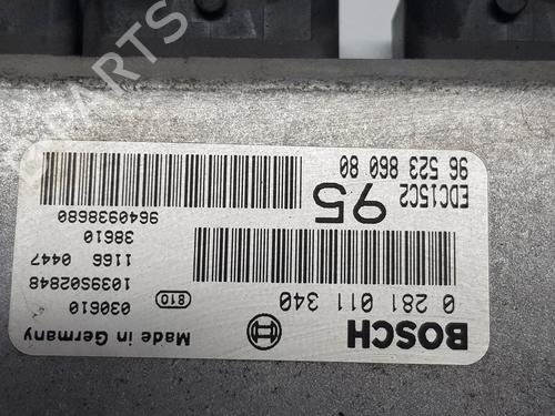 Engine control unit (ECU) CITROËN C5 I (DC_) 2.0 HDi (DCRHZB, DCRHZE) | BP20215826M57 