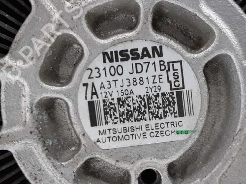 Alternator NISSAN QASHQAI / QASHQAI +2 I (J10, NJ10, JJ10E) 1.6 dCi | BP4559809M7 