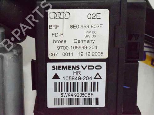 Rear right window mechanism AUDI A4 B7 (8EC) 2.0 TDI 16V | BP1100228C25 