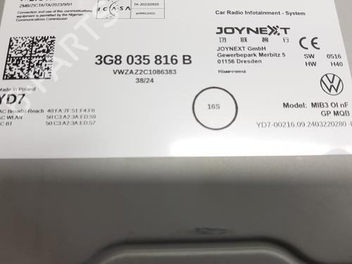 Electronic module VW TOURAN (5T1)  | BP33330287M83  - Image 7