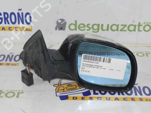 Used Right mirror AUDI A6 C5 (4B2) 2.5 TDI (150 hp) 1159084