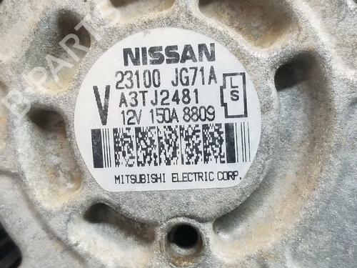 Alternator NISSAN X-TRAIL II (T31) 2.0 dCi 4x4 | BP3445434M7 