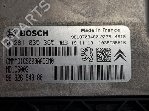 Engine control unit (ECU) CITROËN BERLINGO (ER_, EC_) 1.5 BlueHDi 100 | BP33698258M57 - Image 5