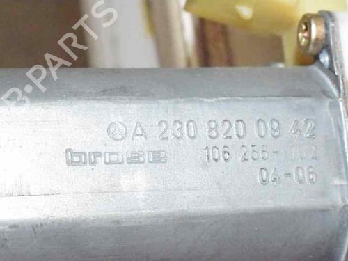 Front right window mechanism MERCEDES-BENZ CLK (C209) CLK 200 Kompressor (209.342) | BP801934C23 