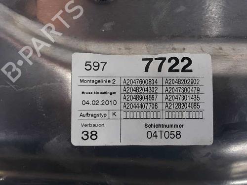 Rear right window mechanism MERCEDES-BENZ C-CLASS (W204) C 200 CDI (204.007, 204.006) | BP2537464C25 