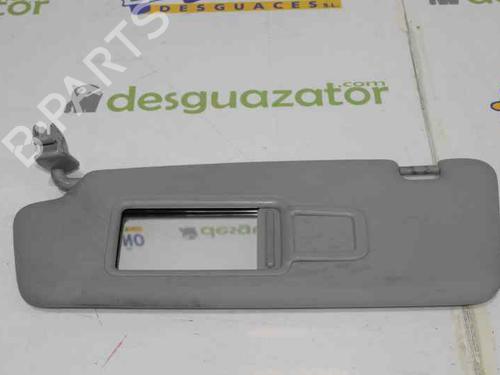 Left sun visor AUDI A1 (8X1, 8XK) 1.6 TDI (90 hp) 8U0857551C  | 8U0857551C  | 8U0857551C  |