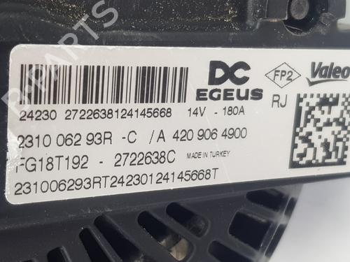 Alternator RENAULT KANGOO III MPV | BP33625767M7 - Image 5