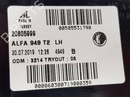 Left tailgate light ALFA ROMEO STELVIO (949_) 2.2 D (949.AXD1A) | BP39726511C79 - Image 2